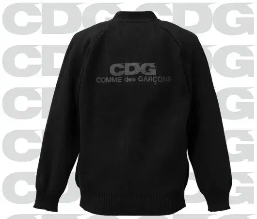 꼼데가르송 CDG 스쿨 브이넥 가디건 (공용s)